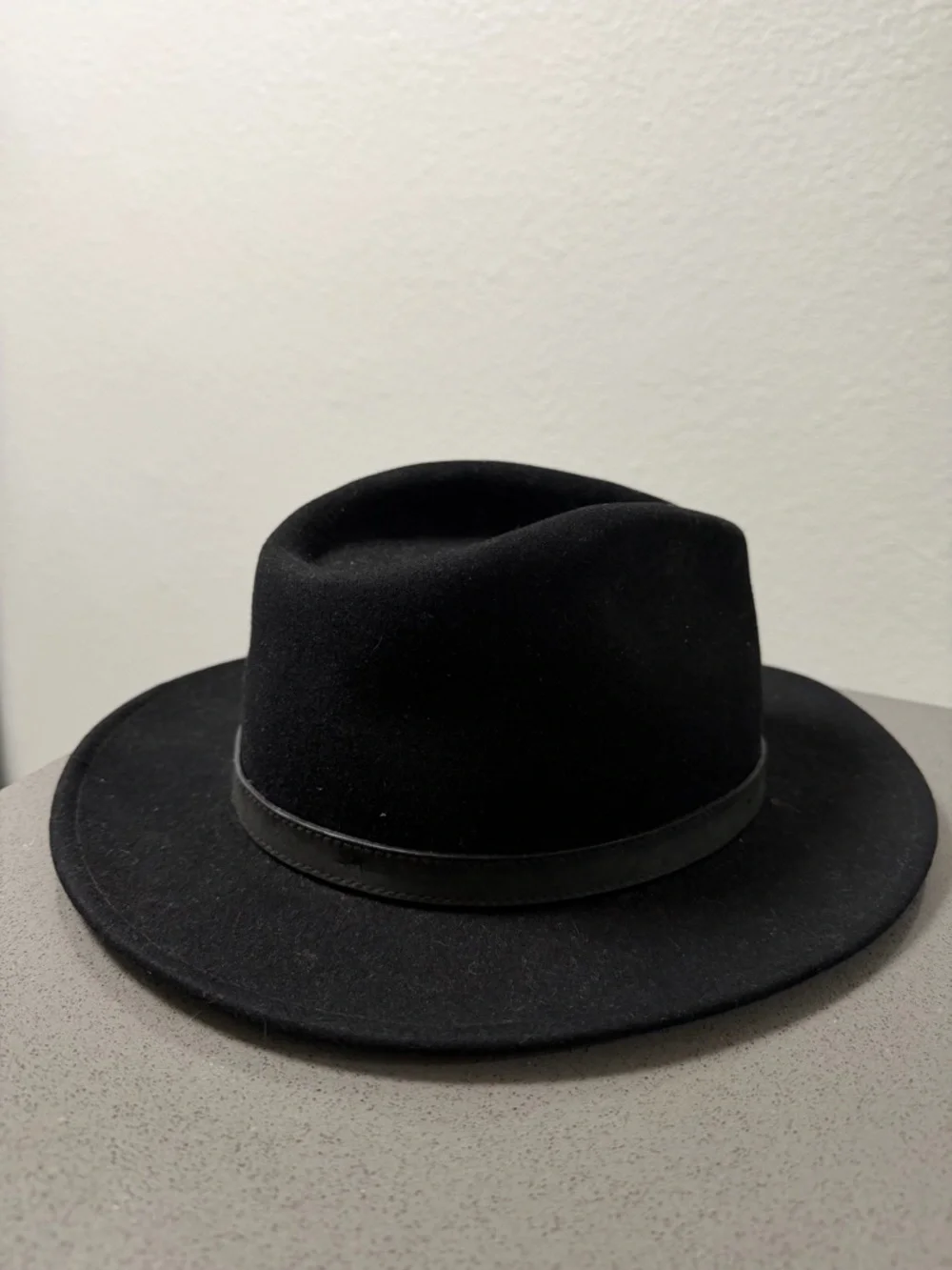 Vintage Stetson Black Wool Hat - Picture 3 of 6